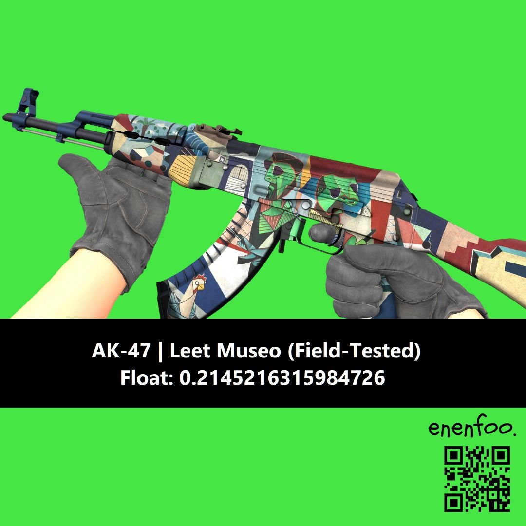 AK-47 LEET MUSEO FT FIELD TESTED AK47 CS2 SKINS KNIFE ITEMS CSGO ...