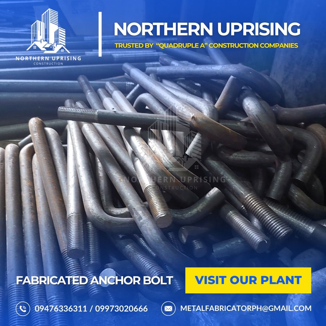 Anchor Bolt A307 Hotdip Galvanized J Bolt Shafting UBolt