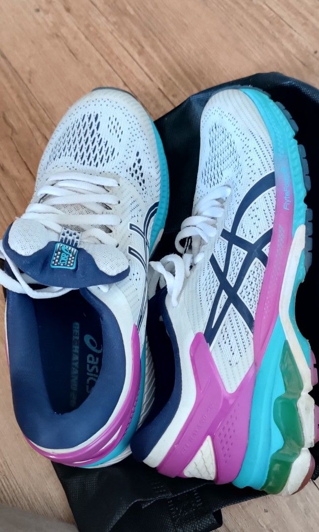 Asics women's gel-kayano 26 running shoes - white/peacoat online