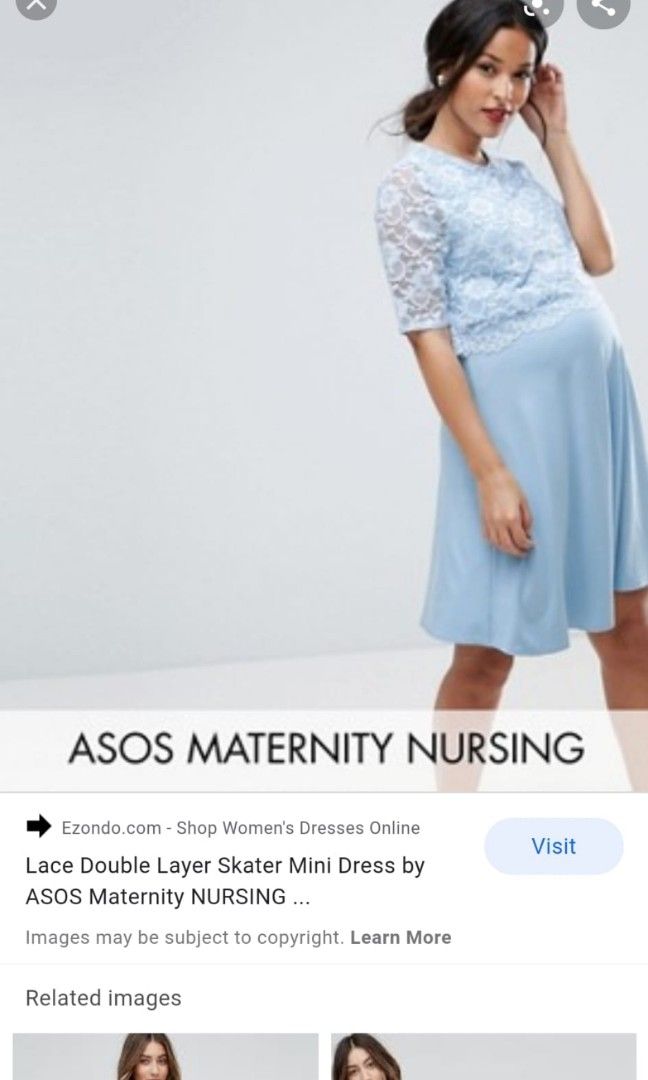 Asos maternity nursing dress cheap