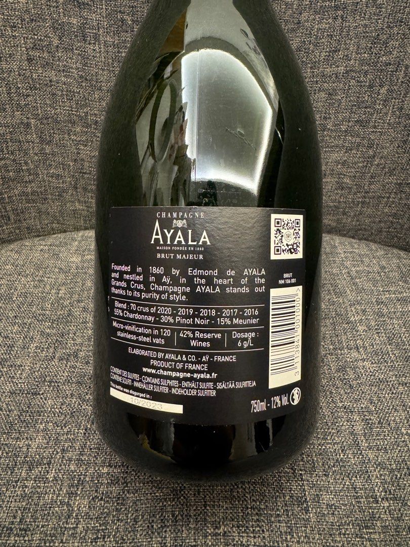 Ayala （分類：酒精飲料）位於 Hong Kong。 由 ba1992 提交（商品編號 1305111981，圖片 3）。簡介： 。