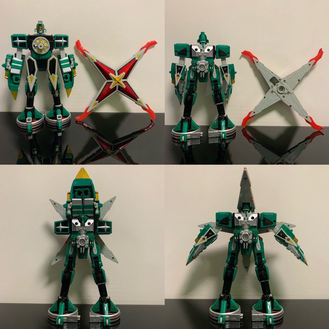 BANDAI【忍風戰隊DX天空神】飛翔變形日版+機關球10號和11號, 興趣及遊戲, 玩具& 遊戲類- Carousell