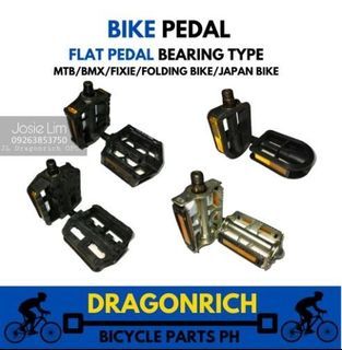Bike Flat Pedal Lightweight Anti-Skid & Non-slip MTB FIXIE BMX Roadbike