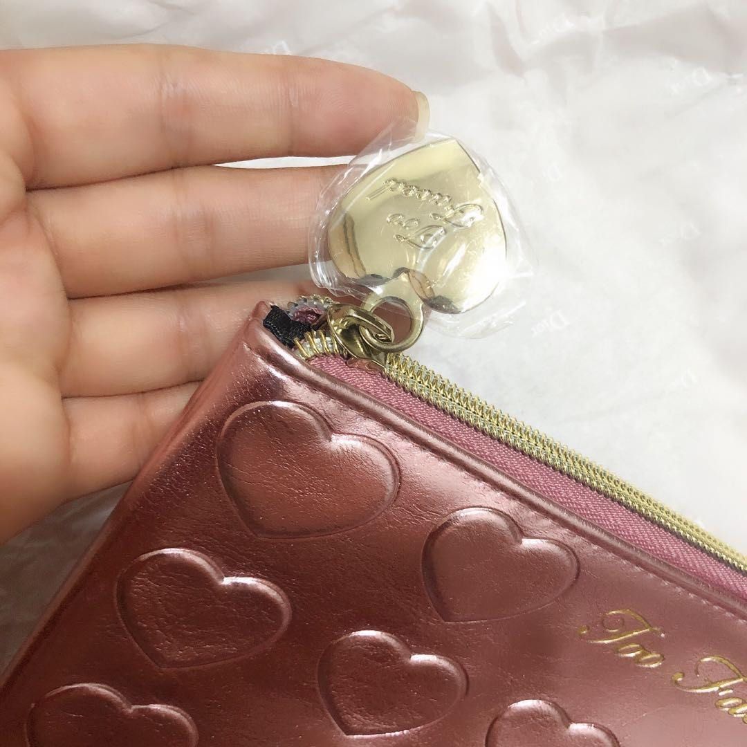 Too faced stuur pink pouch