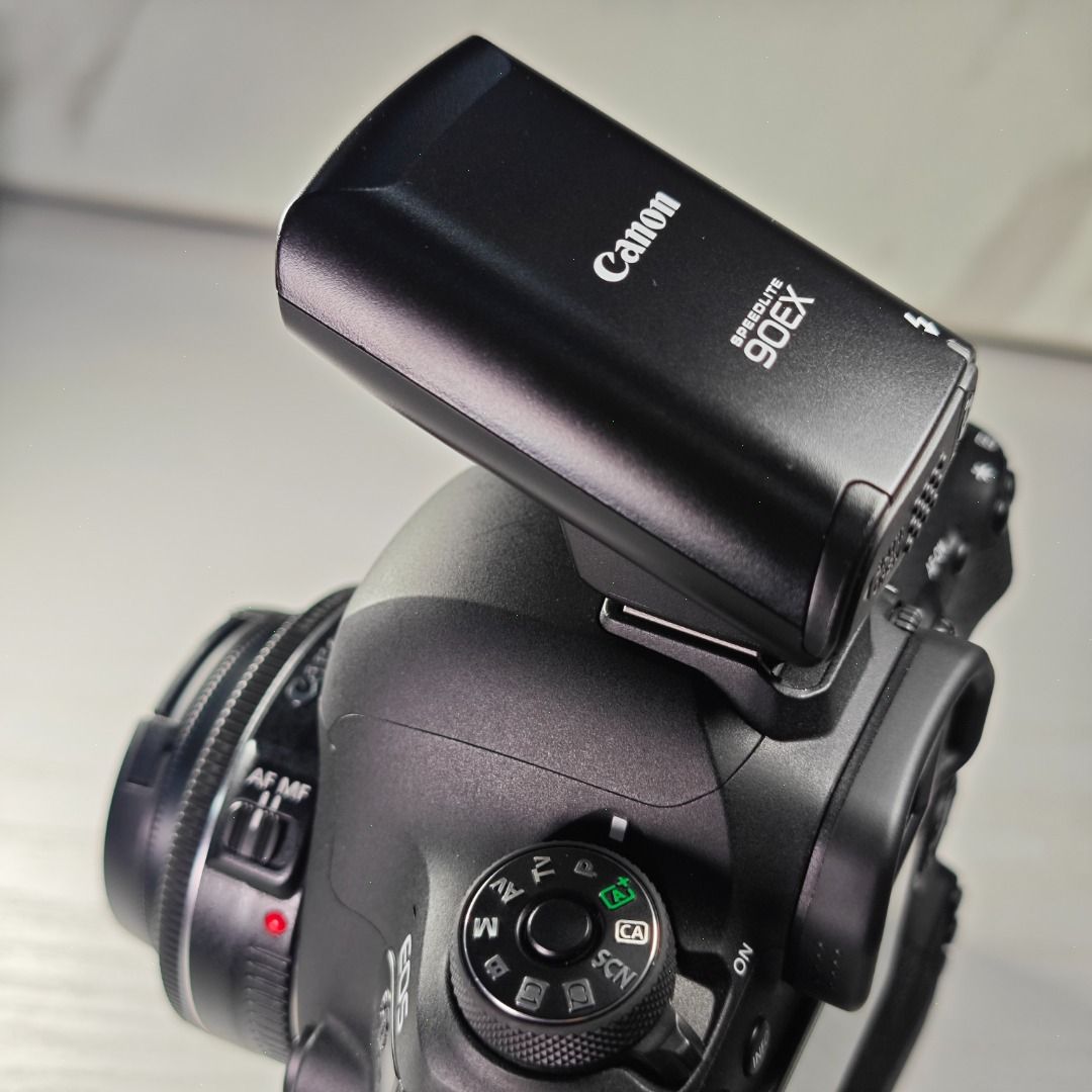 Canon, Speedlite 90EX, 攝影器材, 攝影配件, 閃光燈- Carousell