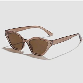 Cat Eye Coffee Sunglasses Sunnies Shades