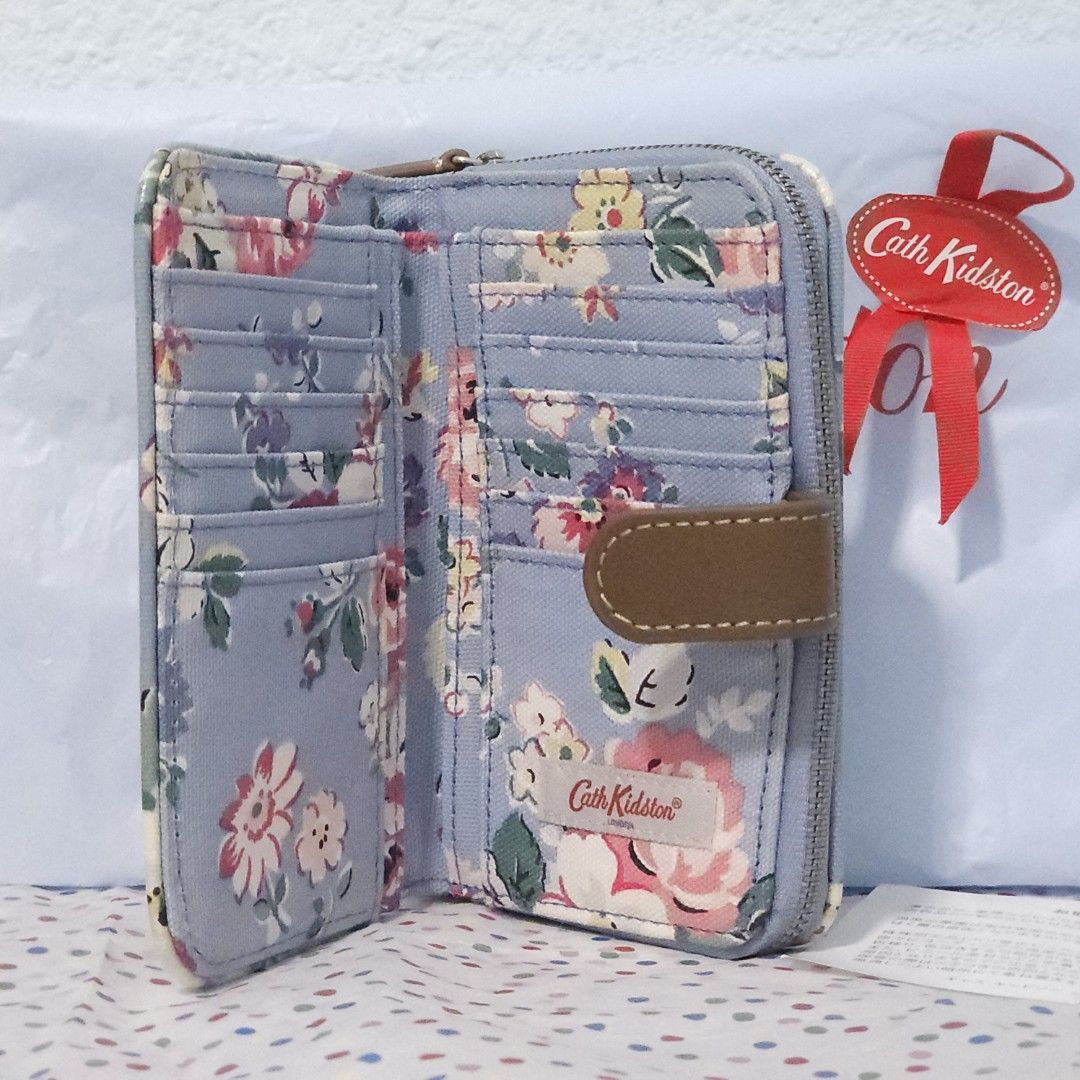 Cath kidston blue purse deals