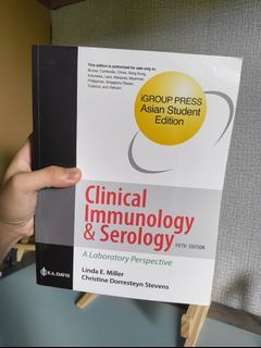 Clinical Immunology and Serology (Fifth Edition) Medtech 3rd year Book