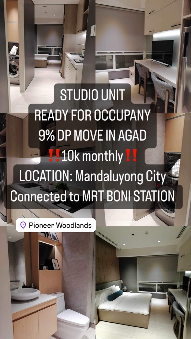 RFO 10K monthly RUSH MOVE IN Condo in Pasig nr Mandaluyong Makati San