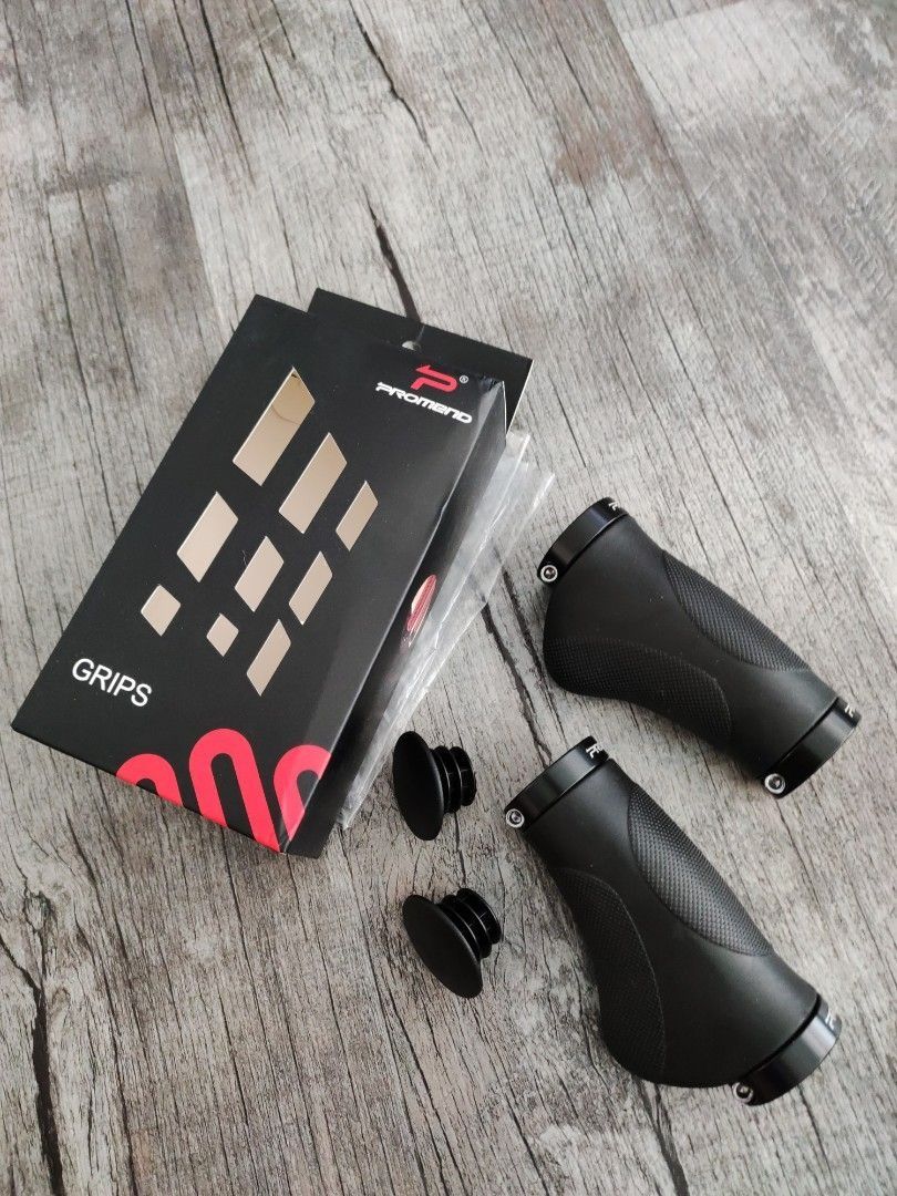 Ergonomic Bicycle Lock On Short Grips L95mm