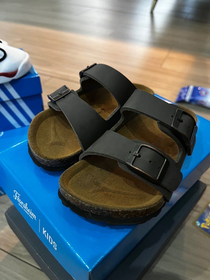 Florsheim Leather Sandals Kids Babies Kids Babies Kids Fashion on Carousell
