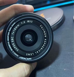 Fuji 18mm f/2 Pancake Lens
