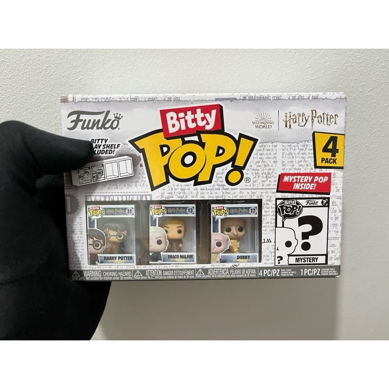 Funko Bitty Pop ! HP GoF - Hermione 4pkE une Mini Figure mystérieuse surprise - 0,9 pouces (2,2 cm) - Harry Potter de collection - Étagère d'exposition empilable incluse - Idée cadeau