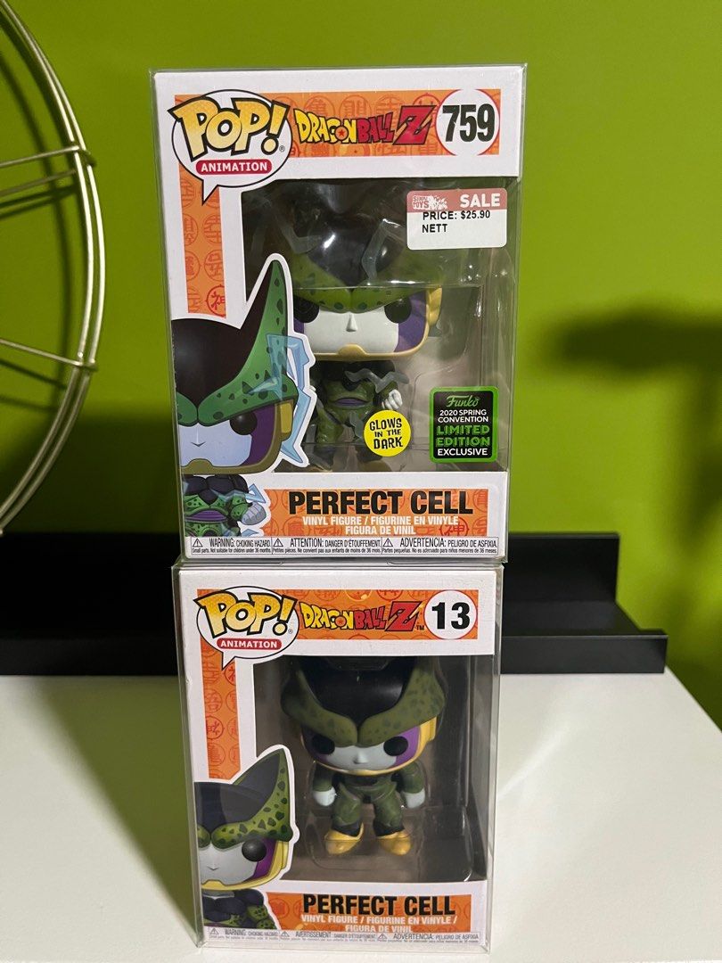 Funko Pop, Dragonball Z, Perfect Cell, glow in the dark, Hobbies