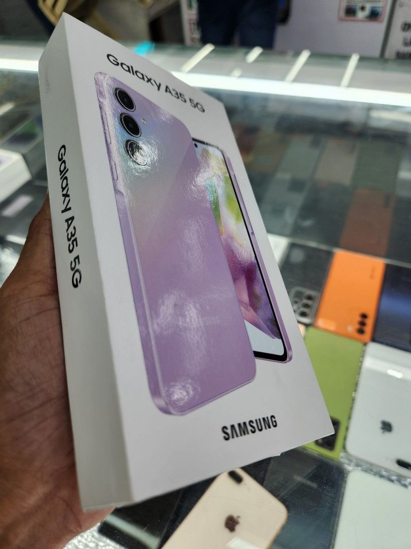 Galaxy A35 5g 256gb 8g ram (Category: Samsung) located in San Juan City. Submitted by tanexsulla42 (Listing ID 1305032112, Image 1). Description: * Buy & Sell Cellphone * Brandnew Or 2ndhand * We accept trade in * Credit card / Home Credit * We do Shipping tro Lbc out side Manila * We do Meet ups / Delivery "Fallow & Like" * Fb page: Ashley & Lyn * For More Info.