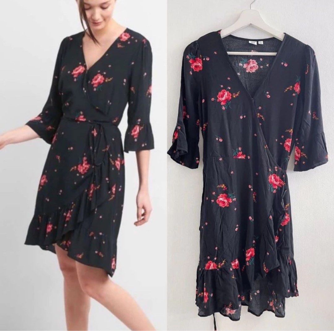 NEW Model GAP Kimono Dress Fesyen Wanita Pakaian Wanita Gaun Rok di Carousell