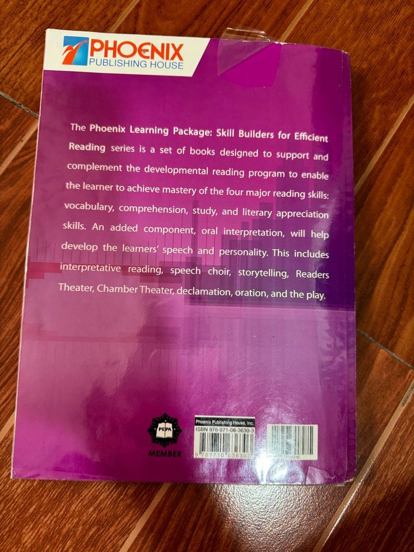 Grade 5 Phoenix Learning Package Skill Builders For Efficient Reading (Category: Textbooks) located in Manila. Submitted by youwilllovepreloved (Listing ID 1305002551, Image 2). Description: No return and no exchange policy so finalized and check your order properly. LAST PRICE!!!!.