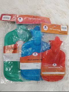 HOT WATER COMPRESS BAG- ON HAND; AVAILABLE IN DIFFERENT SIZES