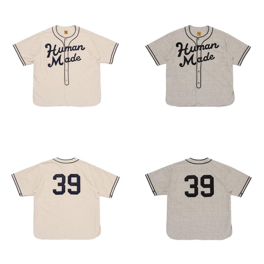 Human Made Baseball Shirt, Men's Fashion, Tops & Sets, Tshirts