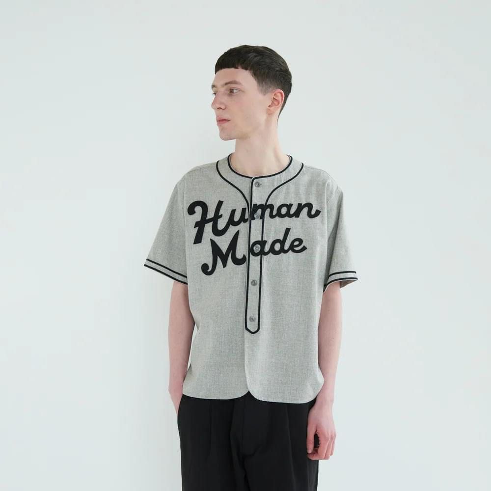 Human Made Baseball Shirt, Men's Fashion, Tops & Sets, Tshirts