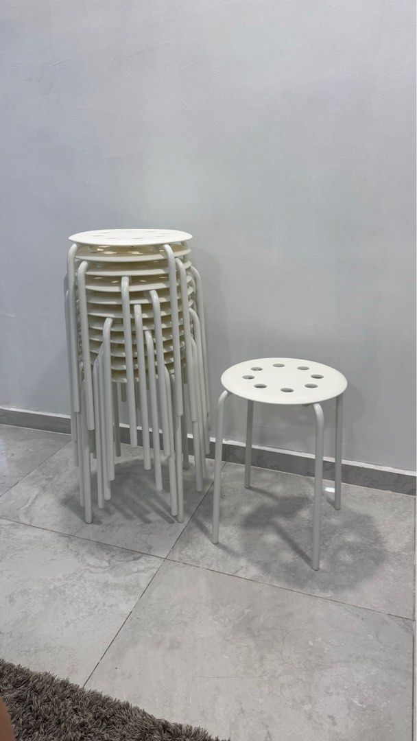 Ikea Marius Stool, Furniture Home Living, Furniture, Chairs on