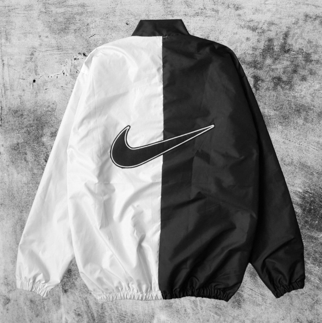 Nike Swoosh Nike Zip Up Track Top Jaket Tracktop Nike Big Swoosh