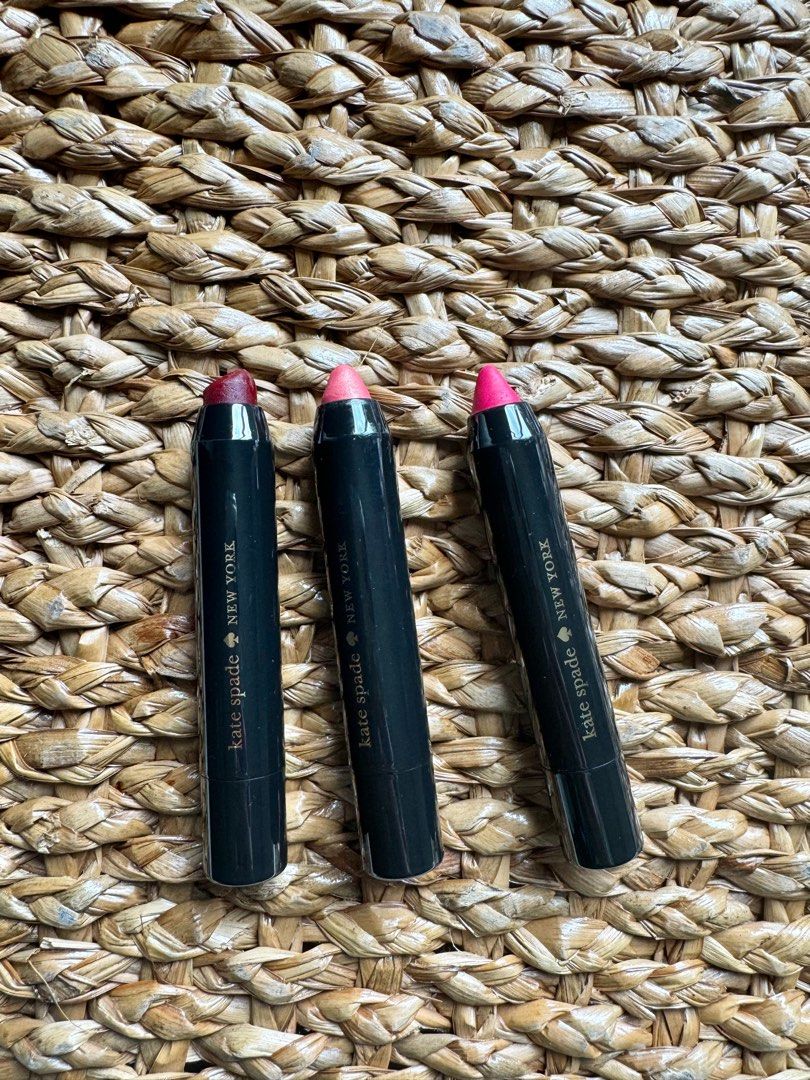 Kate Spade Lipstick (Category: Makeup) located in Manila. Submitted by pormada (Listing ID 1305011099, Image 1). Description: 100% authentic from USA TAKE ALL What you see is what you get RFS: too many lipstick.