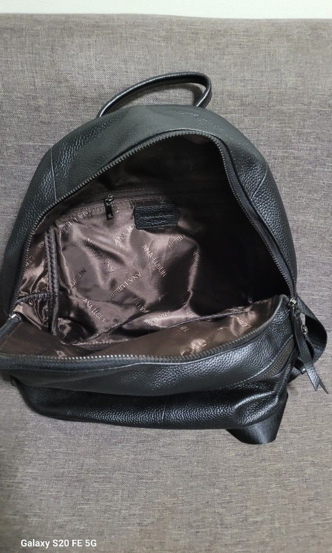 ana lublin leather backpack – Floral Embroidered Bag in Brown or Black Black The Ana Backpack is designed for women who lead with heart—warm Ladies Black leather Backpack