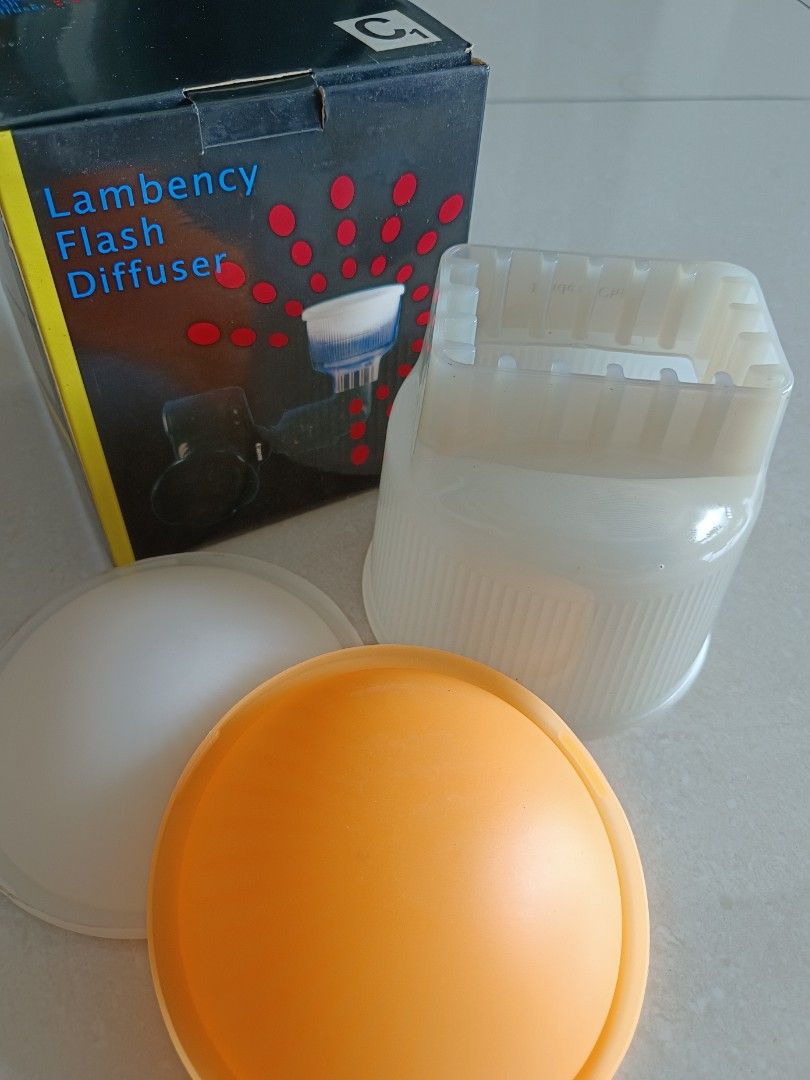 Lambency flash diffuser (Nikon) (Category: Flashes) located in Kuala Lumpur. Submitted by boldwind.f3cb3f (Listing ID 1305009045, Image 1). Description: Old stock (New item) selling cheap This model (white) is suitable for Nikon SB 600/800. Might fit other flash too like GODOX, bring your flash to test and try..