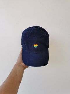 Love is Love Hat Rainbow Heart American Needle Hat