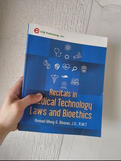 Medical Technology Laws and Bioethics (MTLBE) Medtech Book