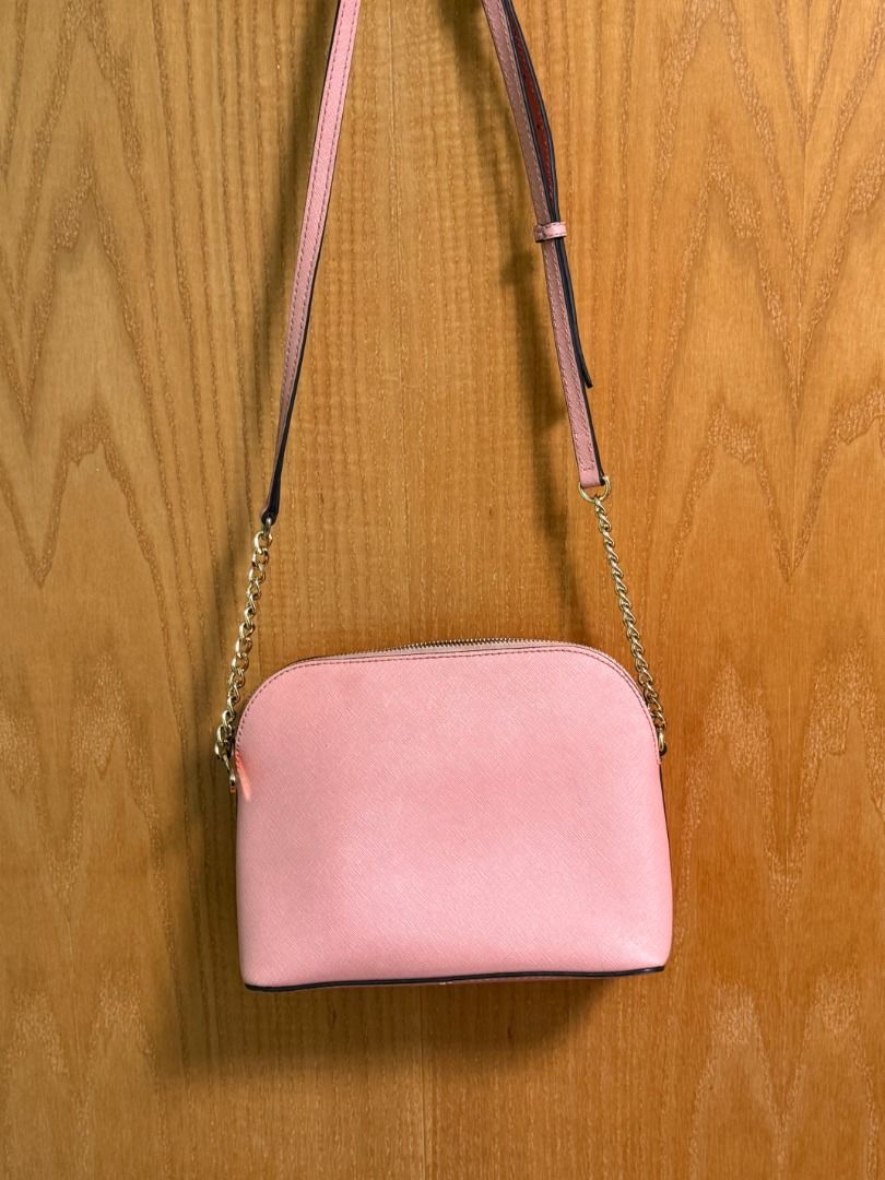 Michael Kors Pink Cindy Dome crossbody bag Michael Kors Carousell