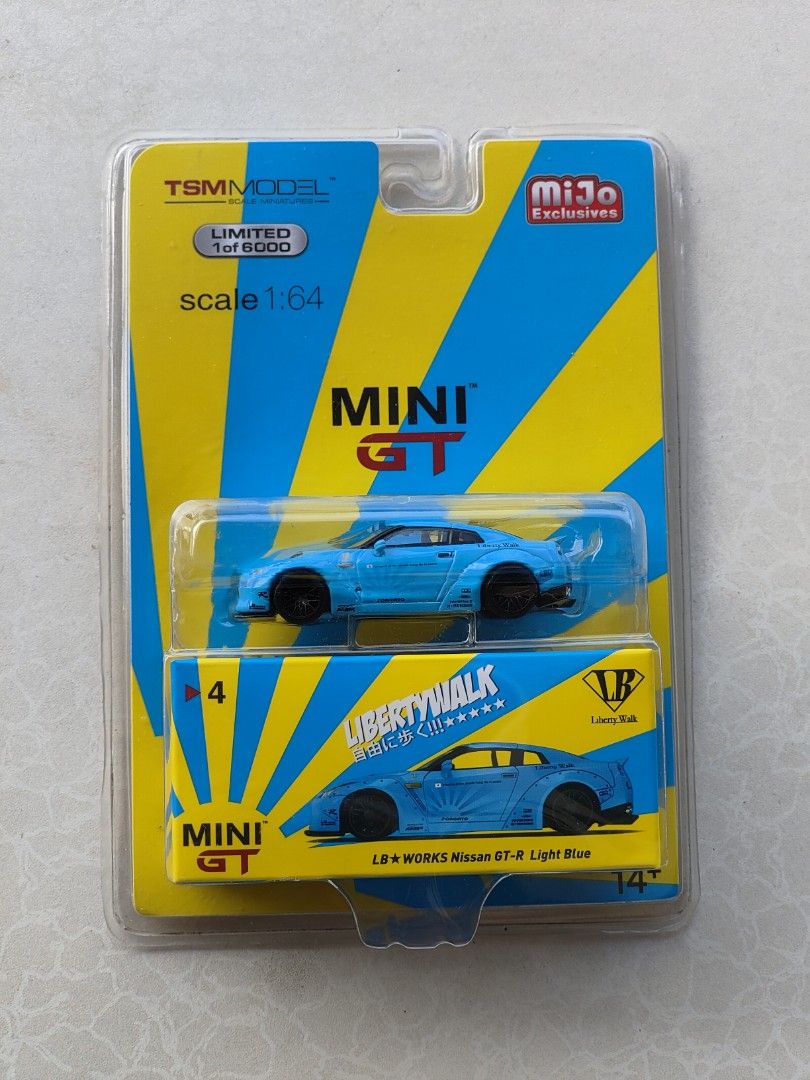 MINIGT LBWK Nissan GT-R Light Blueチェイスカー | ヤマダウェブコム