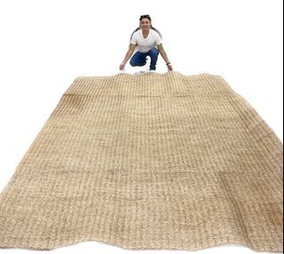 Natural abaca carpet / rug