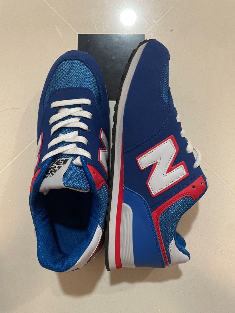 new balance red blue and white