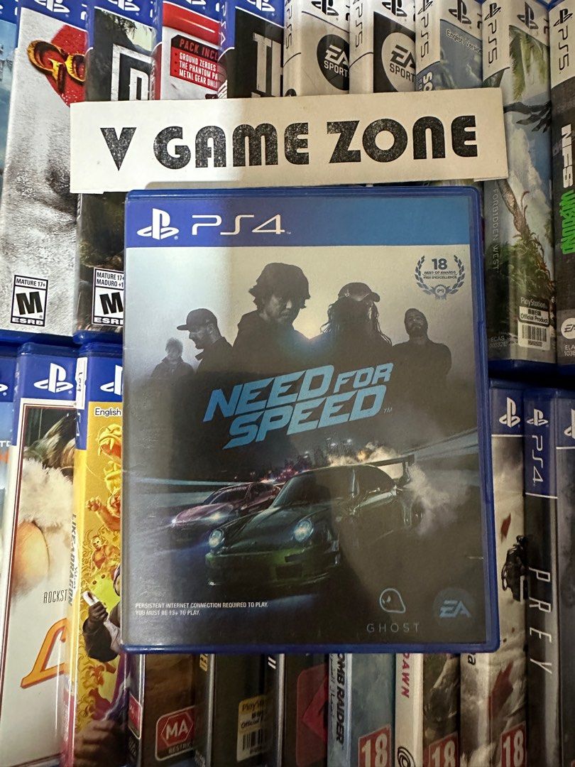 NFS Need For Speed 2015 - PS4 PS5 Used Games Original CD Physical Game  Disc, Video Gaming, Video Games, PlayStation on Carousell