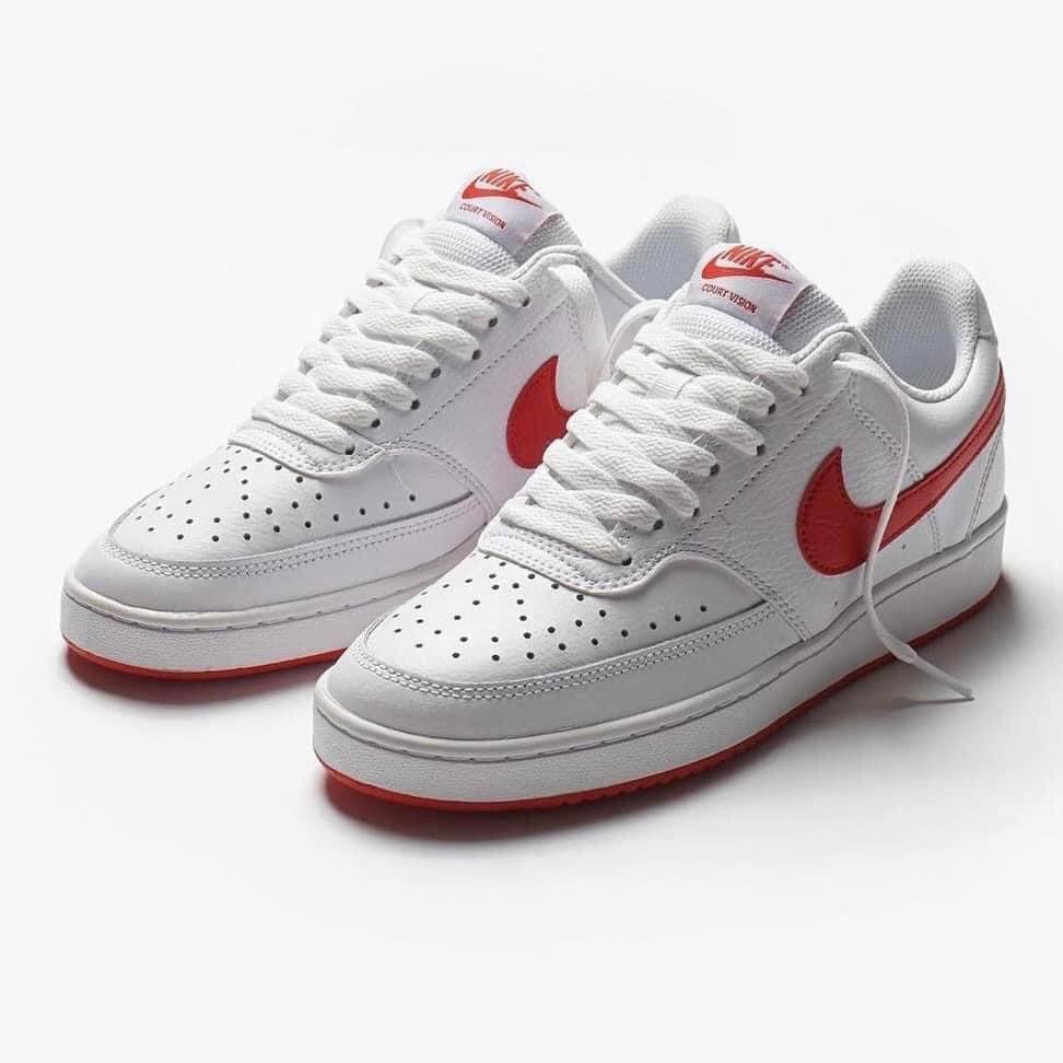 NIKE COURT VISION LOW UNIVERSITY RED Men #39 s Fashion Footwear