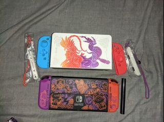 Nintendo switch OLED Pokemon Scarlet and Violet Edition