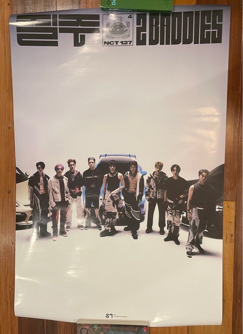 Official NCT127- 2 baddies digi pack poster (Category: K-Wave Merchandise) located in Muntinlupa City. Submitted by max266 (Listing ID 1305109138, Image 1). Description: - perfect condition - 23x35 inches - poster in plastic .