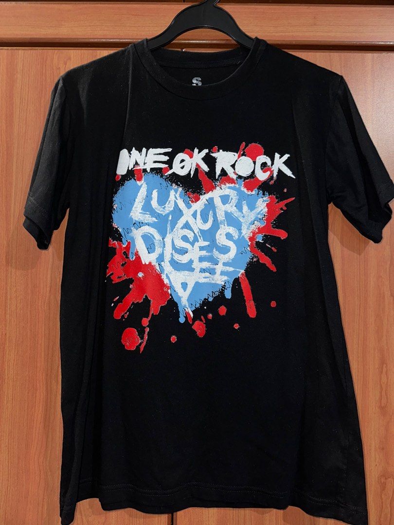 One Ok Rock band Tshirt Luxury Disease Size S, Men's Fashion