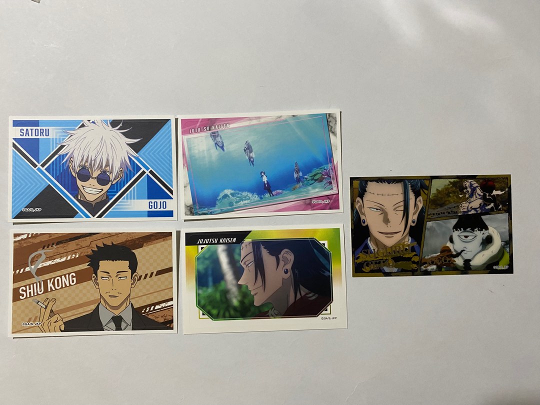 [ONHAND] JUJUTSU KAISEN: STICKER / SEAL COLLECTION - GOJO SATORU - SHIU ...