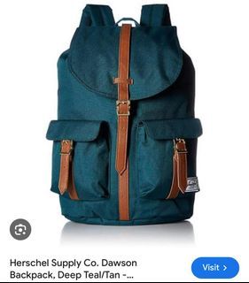 Original Herschel Dawson Dark Teal Backpack