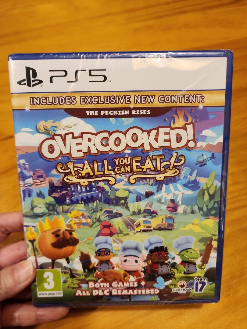 Playstation 5 overcooked all you can eat game sealed and brand new, Video  Gaming, Video Games, PlayStation on Carousell