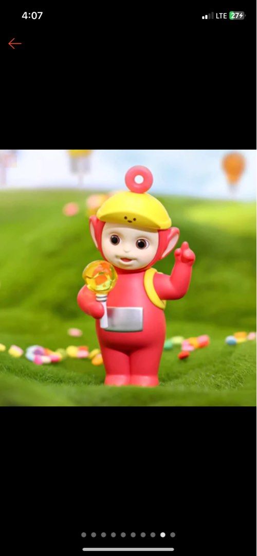 Popmart Teletubbies Bulb Candy (Category: Designer & Blind Box Toys) located in Mandaluyong City. Submitted by khri.sta (Listing ID 1305036119, Image 1). Description: No BNF.