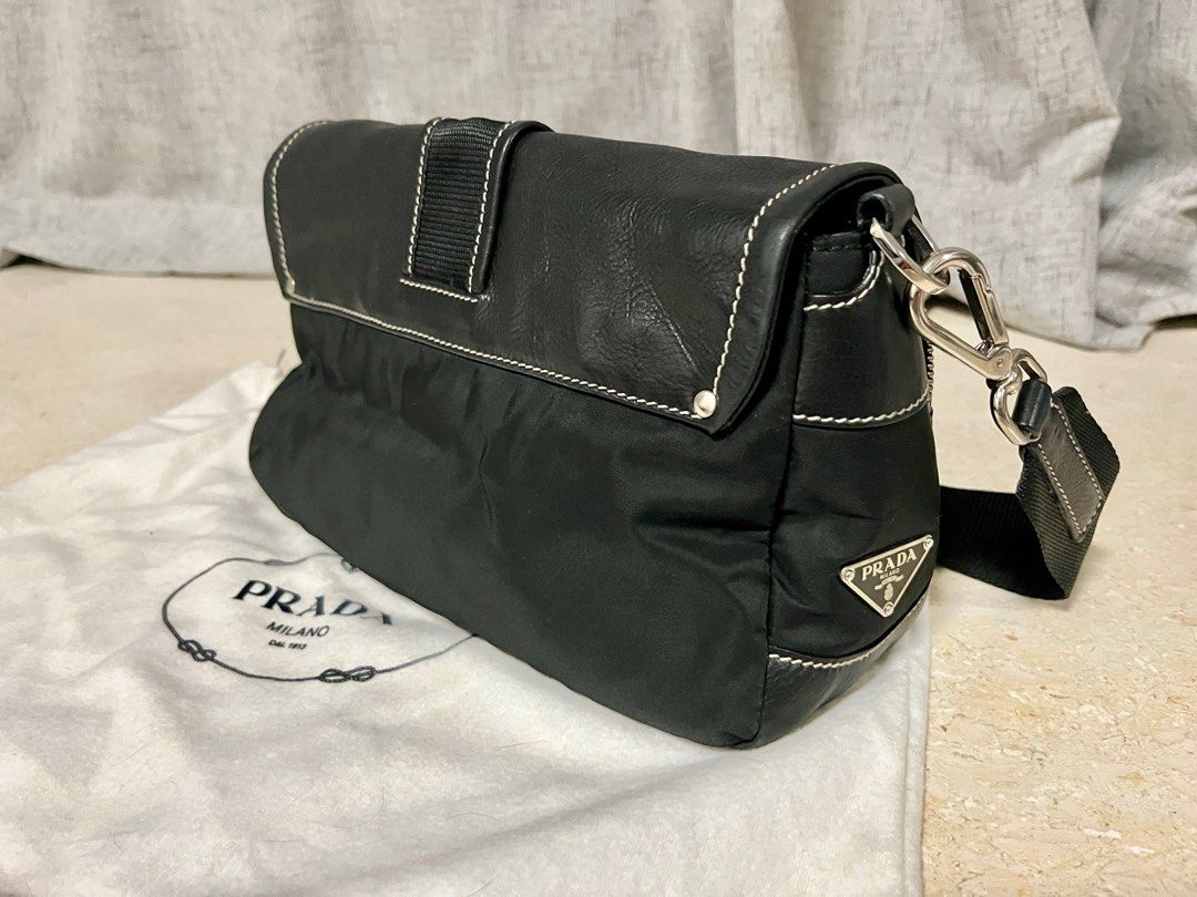 Vintage prada nylon crossbody hot sale