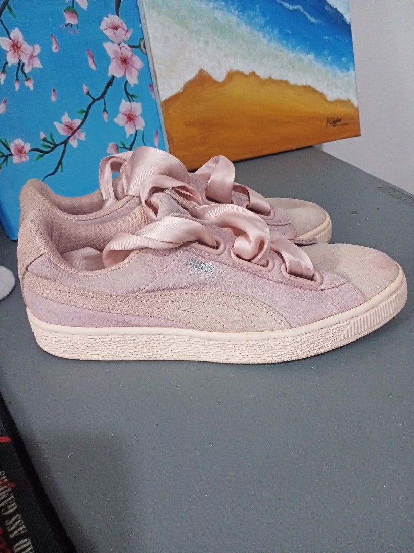 Puma suede heart ep top