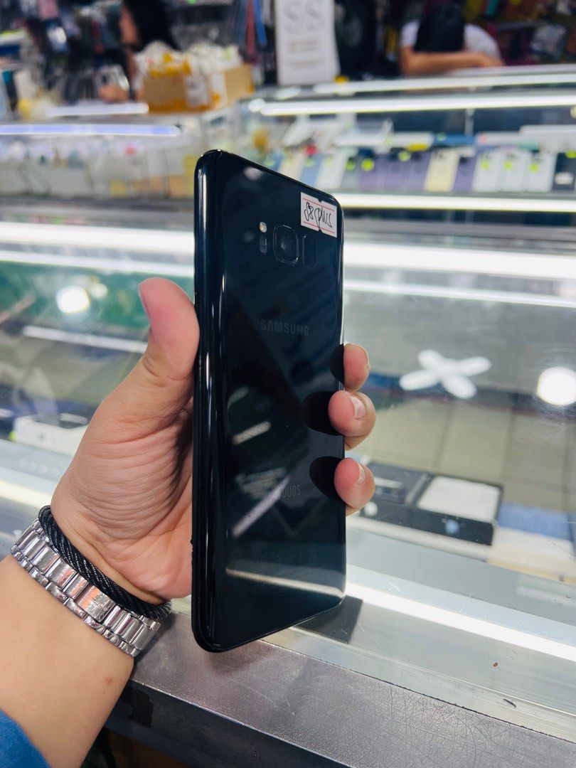 Samsung S8+ 64gb Dualsim FU (Category: Samsung) located in San Juan City. Submitted by javedsgadgetshop (Listing ID 1305102501, Image 3). Description: OPEN FOR INSTALLMENT VIA CREDIT CARD/GGIVES/SPAY/BILLEASE & SWAP/TRADE-IN! WE BUY AND SELL ( ANYKINDS OF UNIT BINIBILI PO NAMIN)! PTPA : Padelete po f bawal Read ❗️Onhand ‼️ Samsung S8+ •64gb •NTC Variant •Good batt health •Factory Unlock •100% Smoothness •No hidden issue | No Repaired •100% Authen