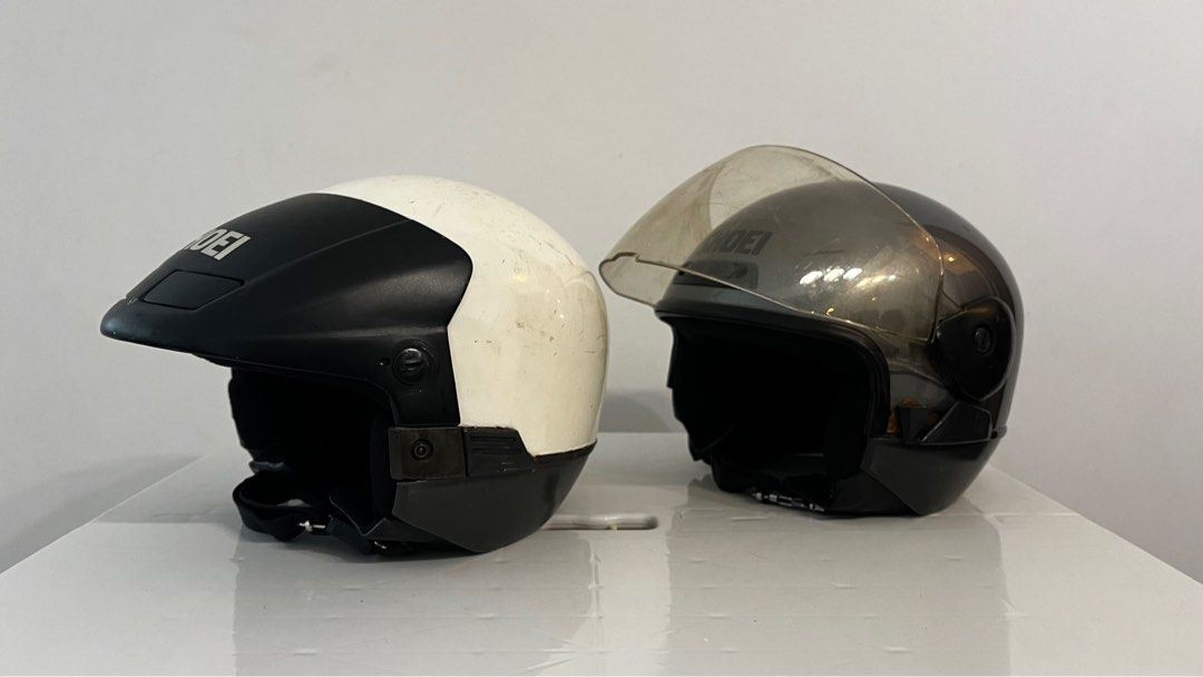 SHOEI H1 (Robocop), Motorcycles, Motorcycle Apparel on Carousell