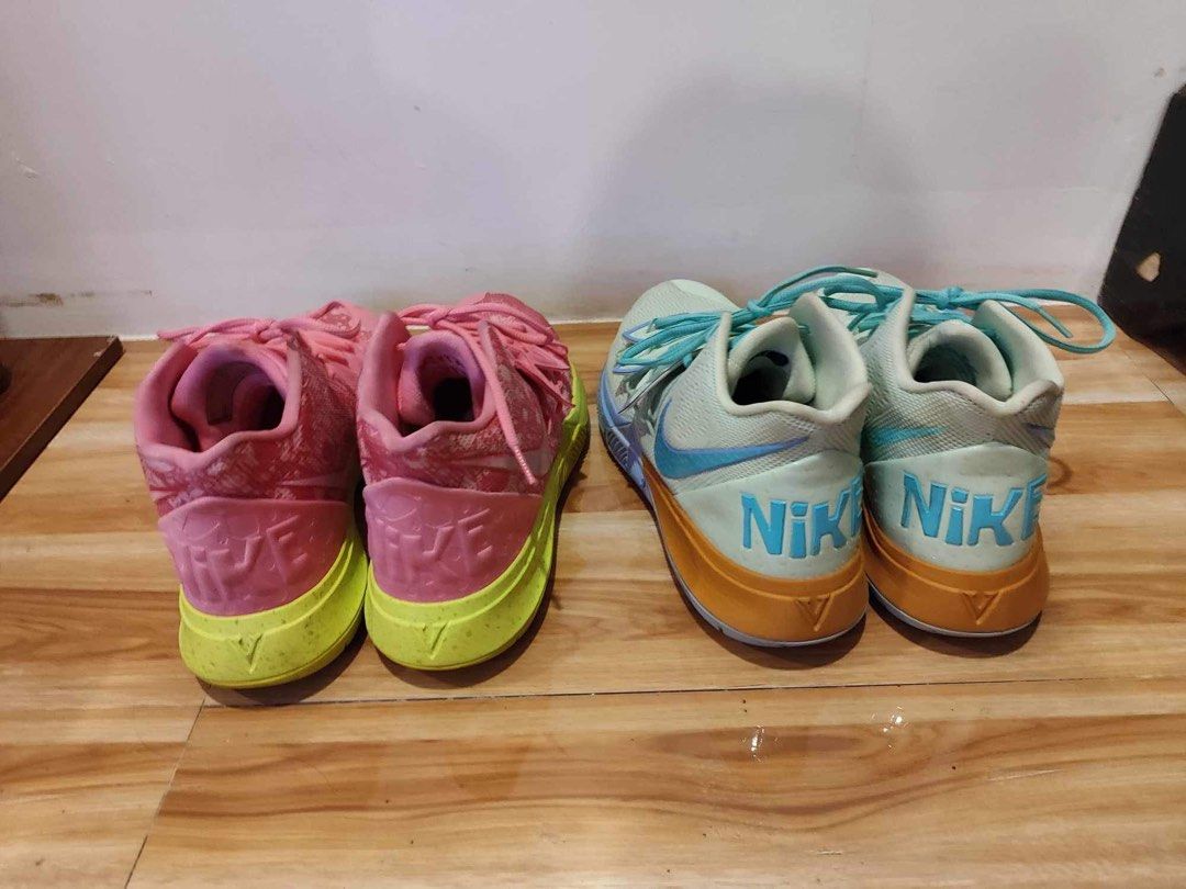 Spongebob x Kyrie Irving Collab Limited Edition Men s Fashion Footwear Sneakers on Carousell