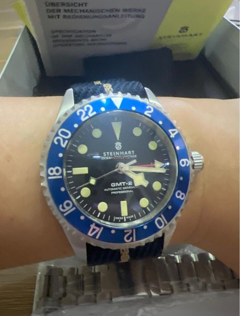Steinhart ocean vintage gmt limited edition deals